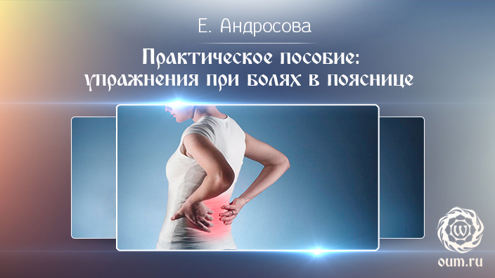 Практическое пособие: упражнения при болях в пояснице. Екатерина Андросова