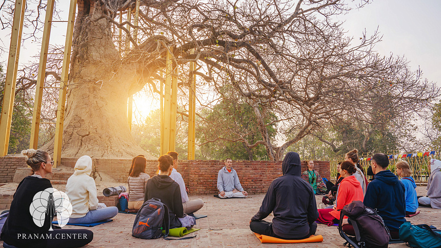пранаяма на рассвете фото
