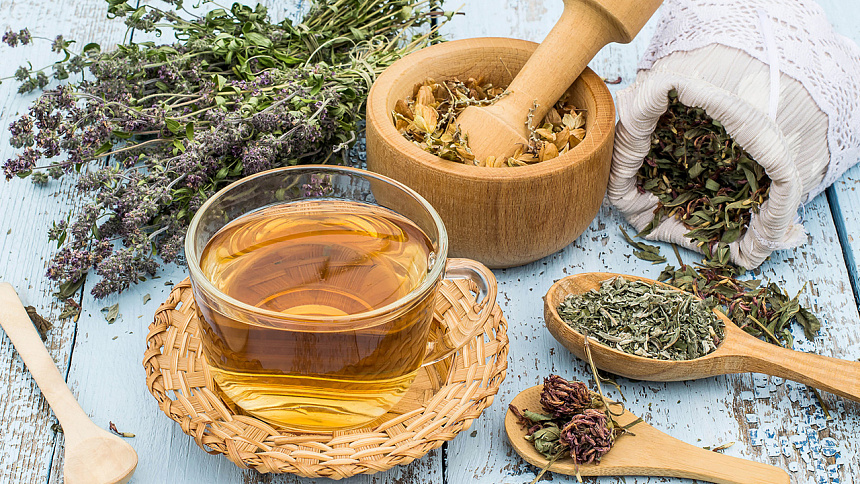 травы и чай фото