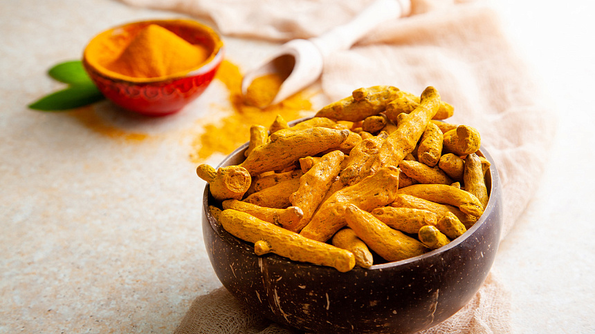 корень куркумы