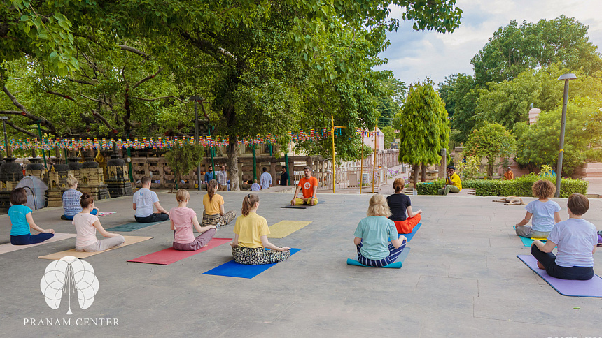 Утренняя пранаяма фото