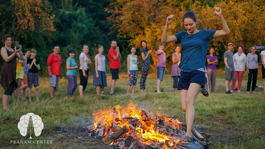 костер фото