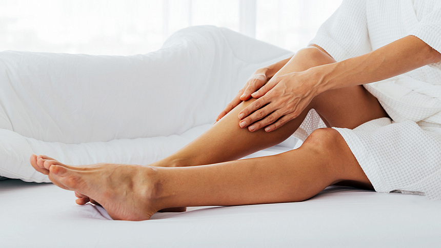 самомассаж ног фото