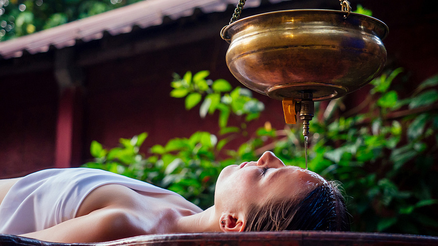 Широдхара процедура фото